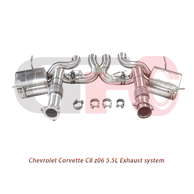 GFC silenciador catback con válvulas – Corvette C8 Z06 5.5L - imagen 3