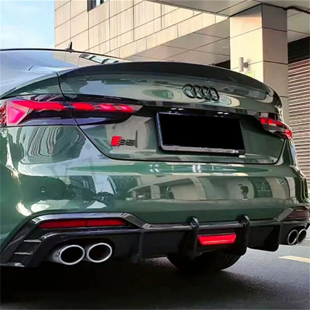 Splitter carbono para Audi A5 y S5 2014-2018 labio difusor spoiler - imagen 2