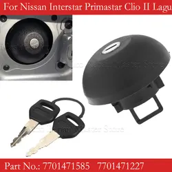 7701471227 Cerradura de tapa de depósito Renault Clio, Mégane y Scenic