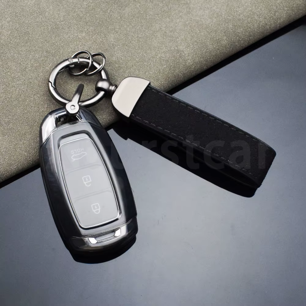 Funda de llave Hyundai en TPU transparente – i30, Kona y Santa Fe - imagen 3