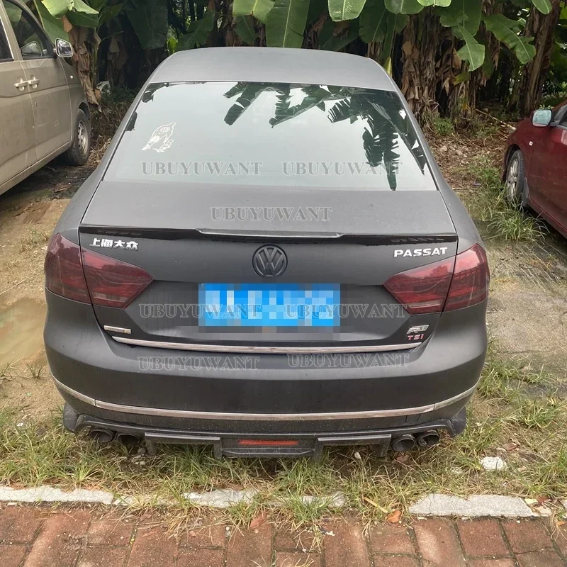 Alerón trasero tipo M4 en fibra de carbono – VW Passat B7 NMS - imagen 3