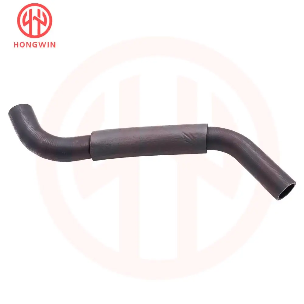 Detalle del material de goma reforzada de la manguera del sistema de refrigeración