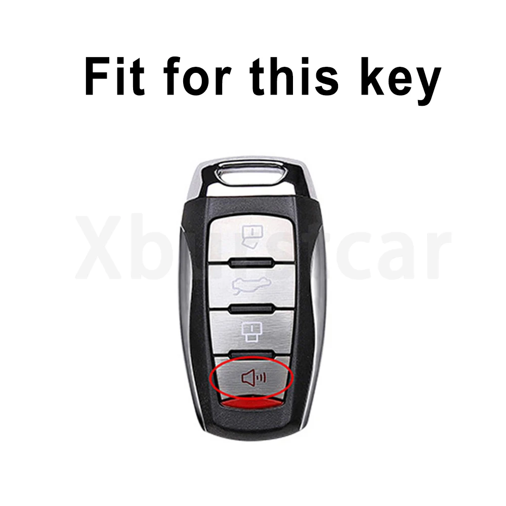 Funda para llave de coche TPU gris