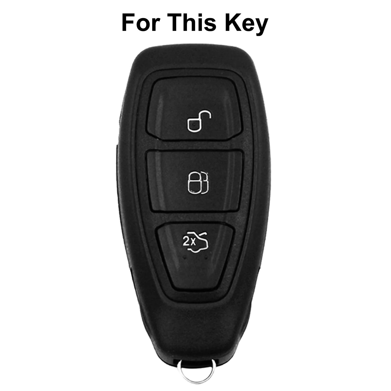 Funda silicona llavero para Ford Fiesta y Focus - imagen 2