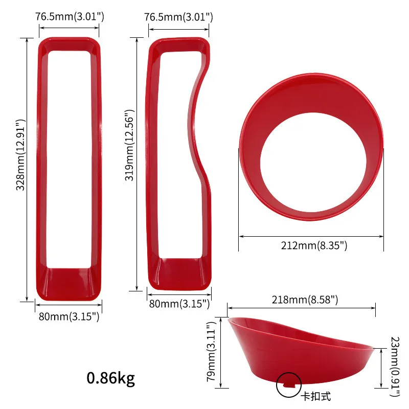 Rejilla de malla roja para Jeep Wrangler JL 2018-2022 - imagen 3