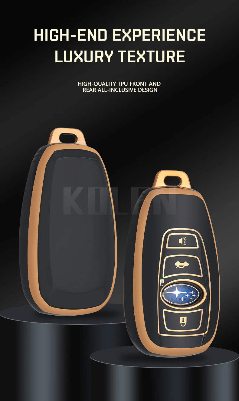 Funda de TPU para llave de Subaru, vista del producto