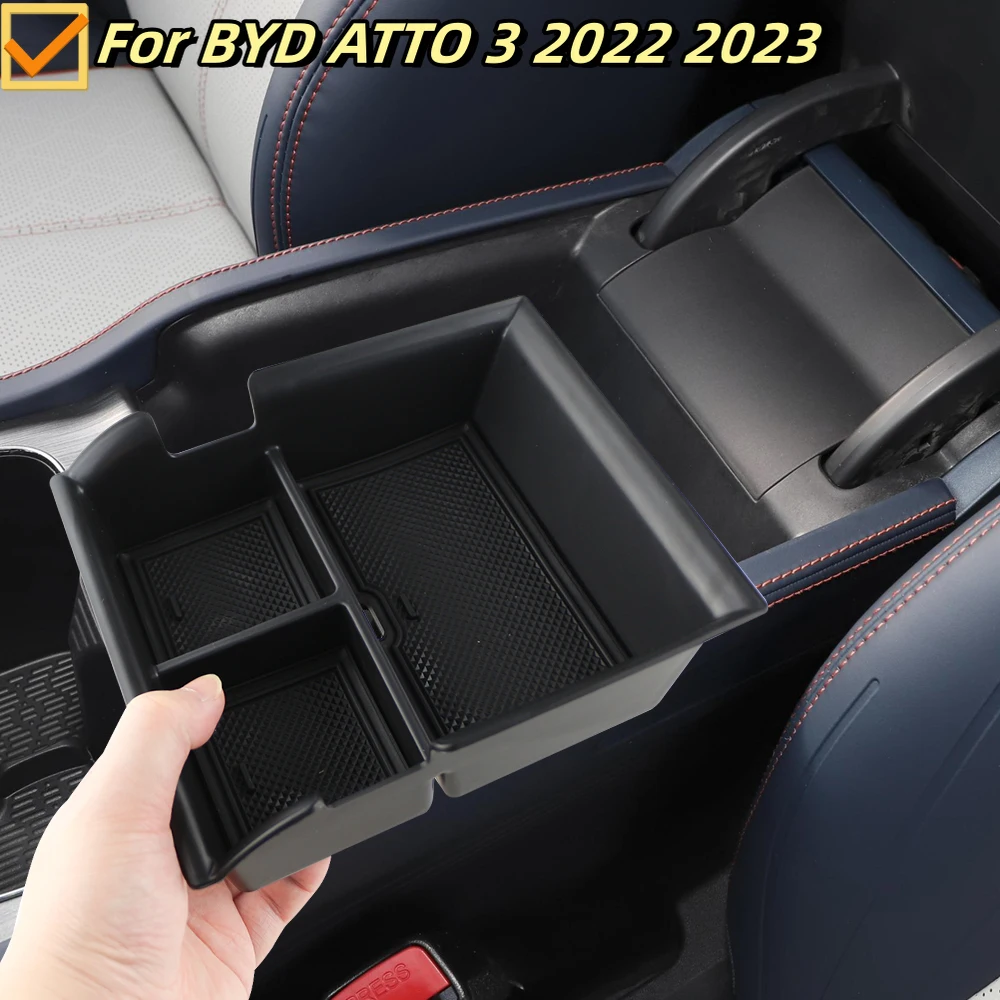 Bandeja organizadora de consola central para BYD Atto 3 2022-2024 - imagen 4