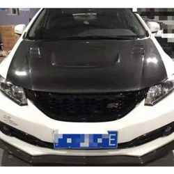 Capó ventilado fibra de carbono Honda Civic 2012