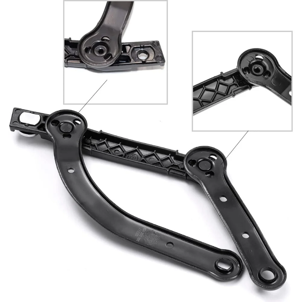 Brazo limpiaparabrisas pasajero negro BMW E60 E61 E63 E64 61617185366 - imagen 5
