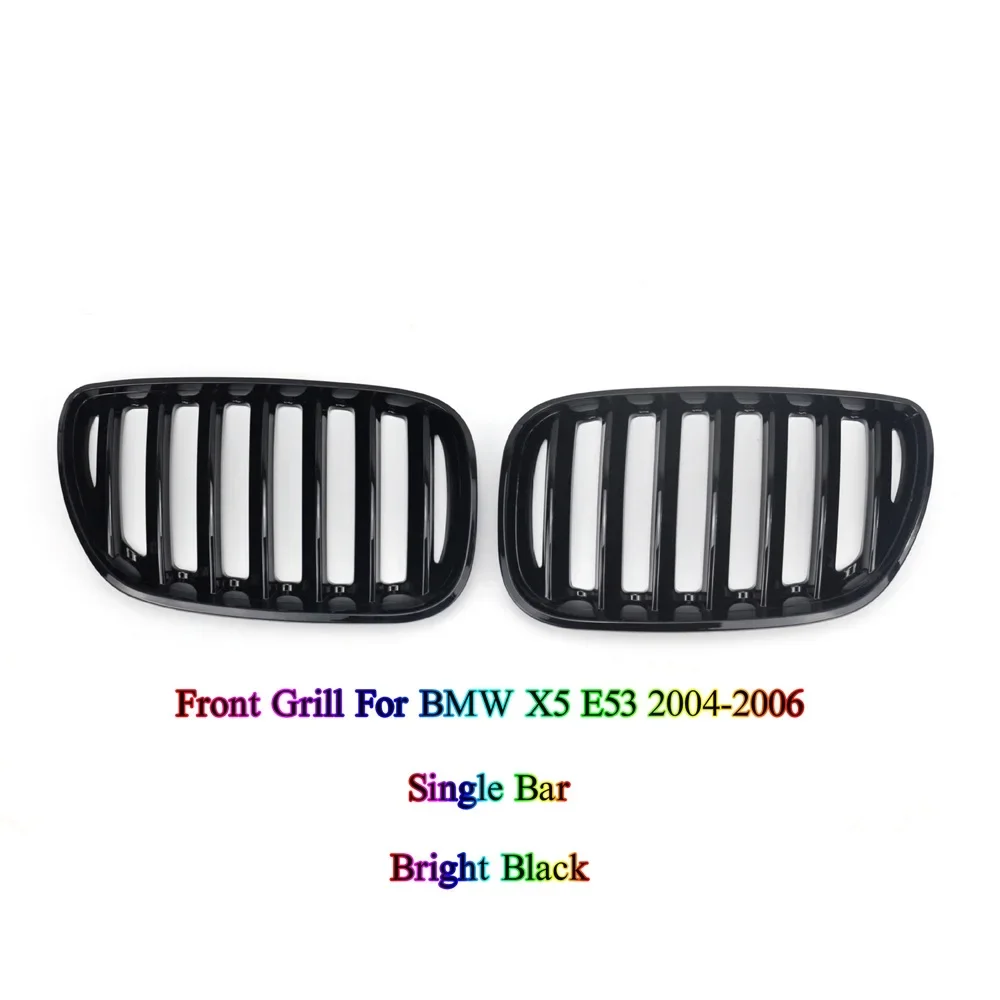 Parrilla delantera BMW X5 E53 2004-2006 estilo deportivo - imagen 2