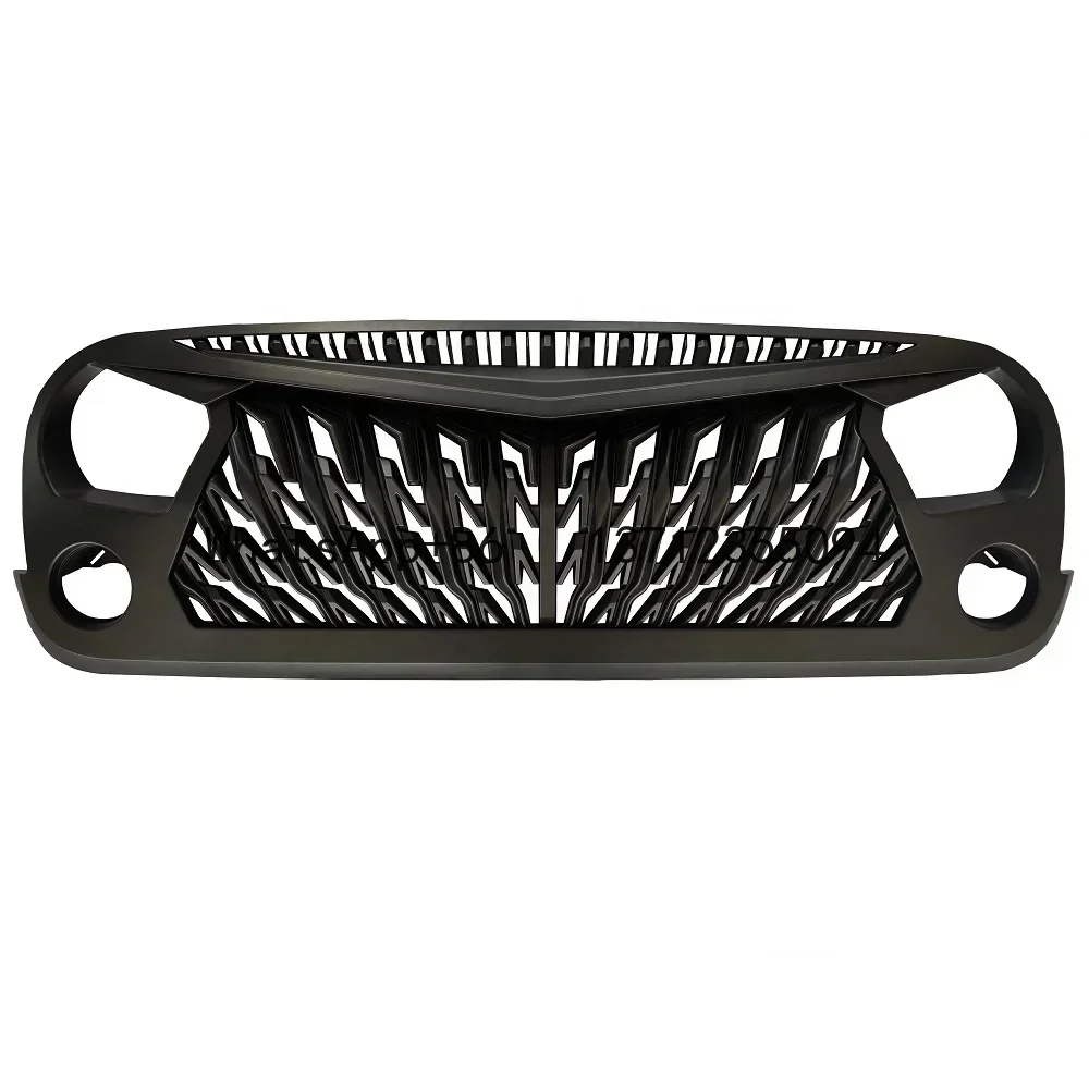 Parrilla radiador negro mate Jeep Wrangler JK 2007-2018 - imagen 3