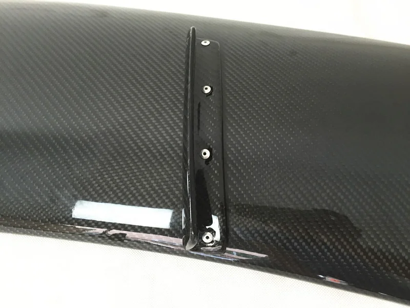 08-15 para Nissan GTR R35 alerón trasero GT ala ESP estilo fibra de carbono ala de doble cubierta para R35 GTR - imagen 5