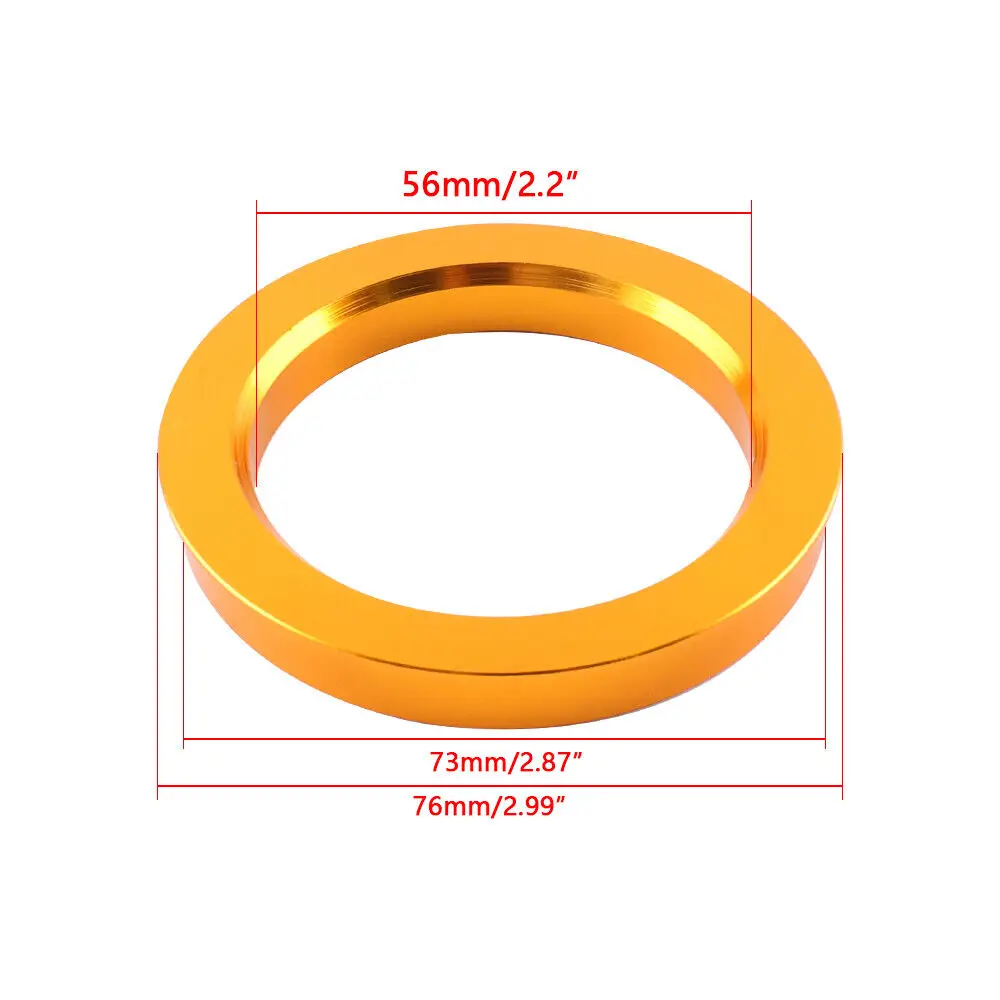 Anillos centradores de llanta de aluminio 73-56 mm - imagen 2