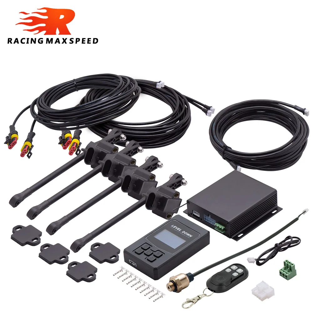 Sistema suspensión neumática con sensor altura y Bluetooth - kit completo air suspension - imagen 2