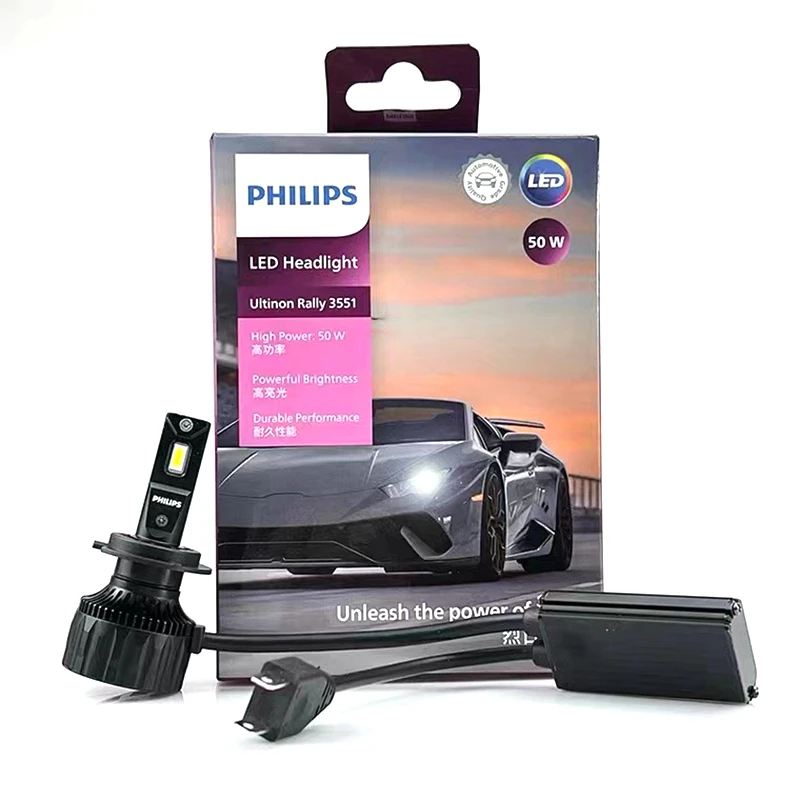 Philips Ultinon Rally 3551 bombillas LED H7 6500K PX26d