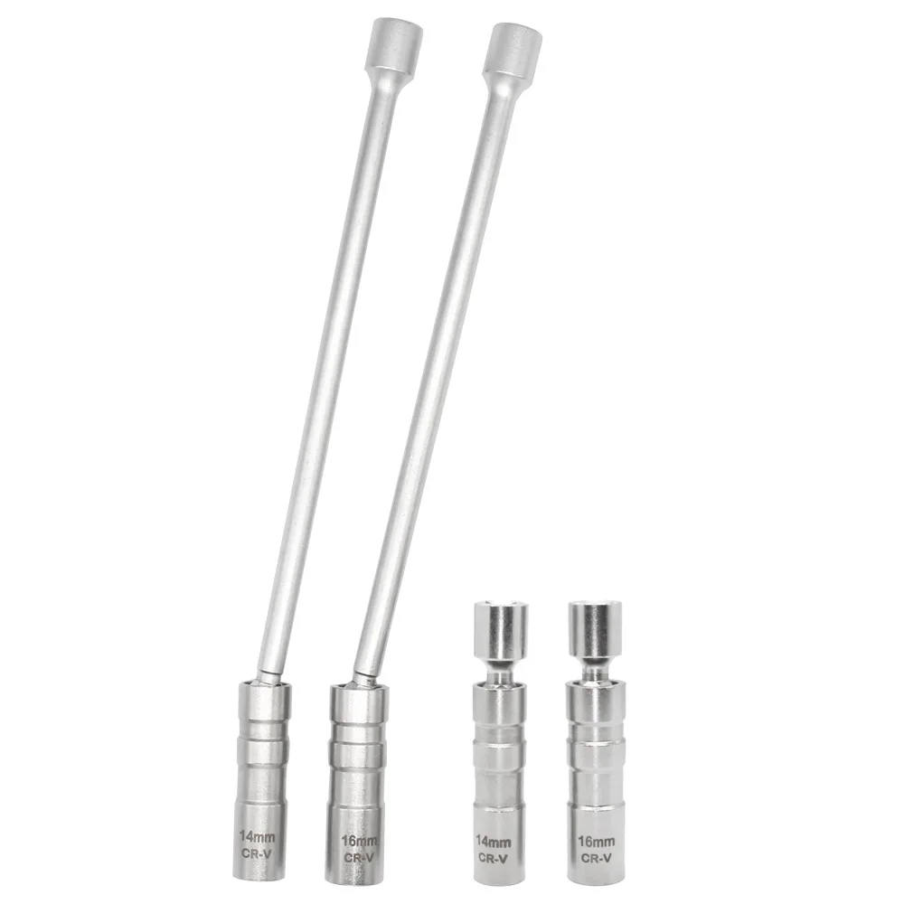 Vaso magnético para bujías giratorio 14/16 mm, pared fina 3/8″