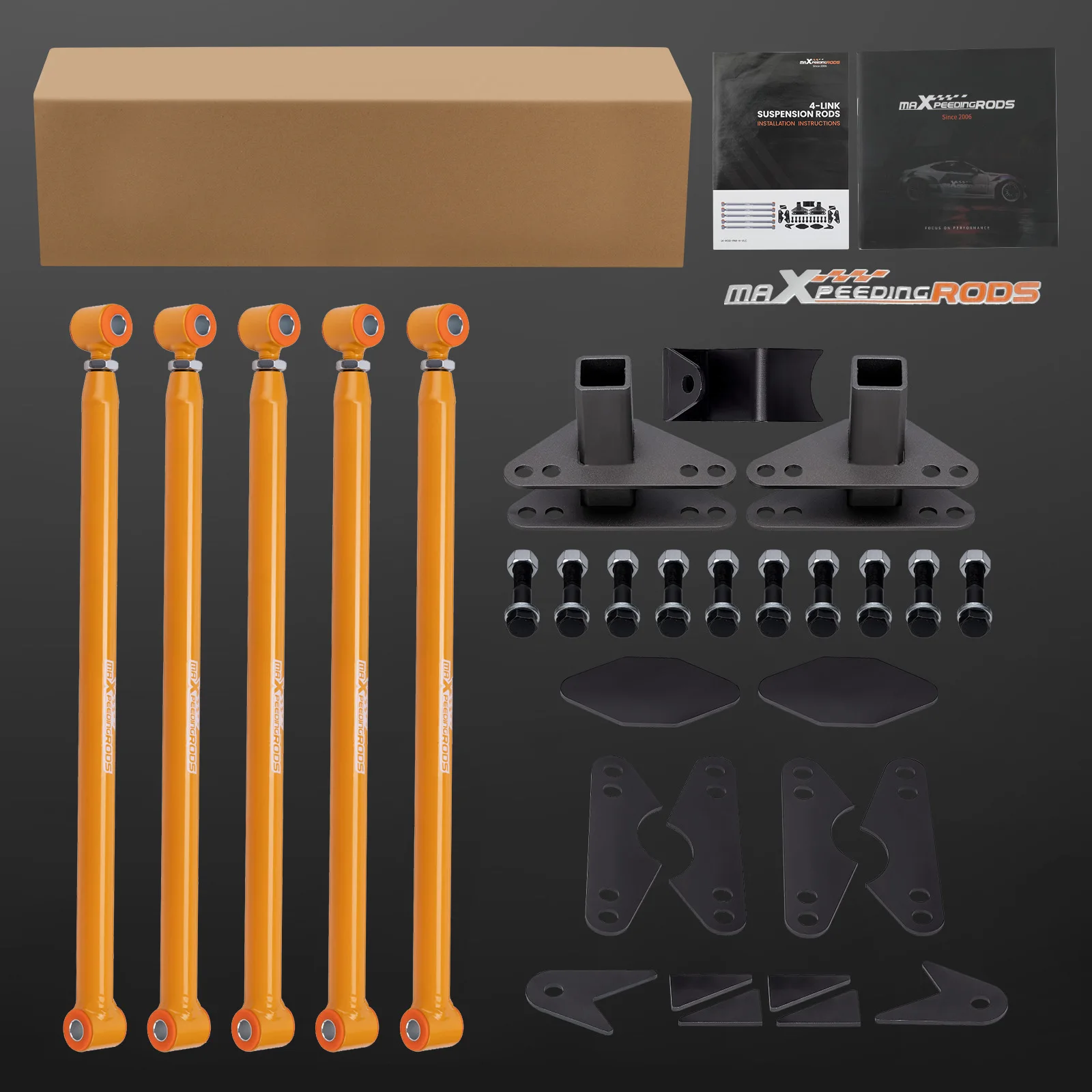 Kit suspensión 4 eslabones trasera – acero para coche clásico - imagen 2