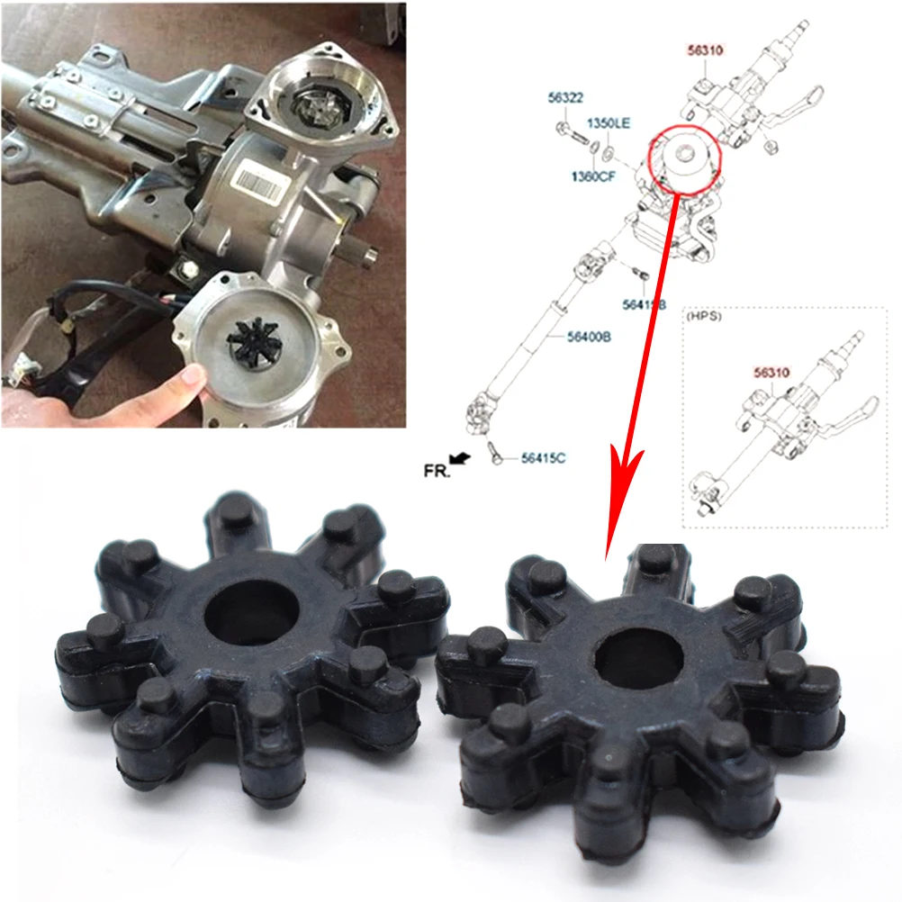 Acoplador Dirección Flexible 563152-K000FFF – Hyundai Kia Elantra Optima Cadenza - imagen 5