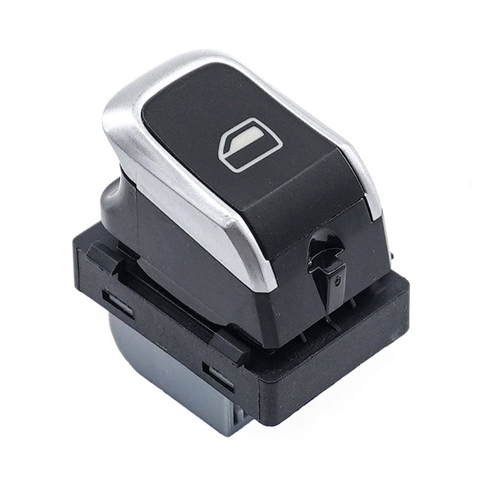 Botón elevalunas cromado 8KD959855A para Audi A4, S4 y Q5 B8 - imagen 3