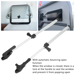 Barra telescópica de aluminio para ventana de autocaravana