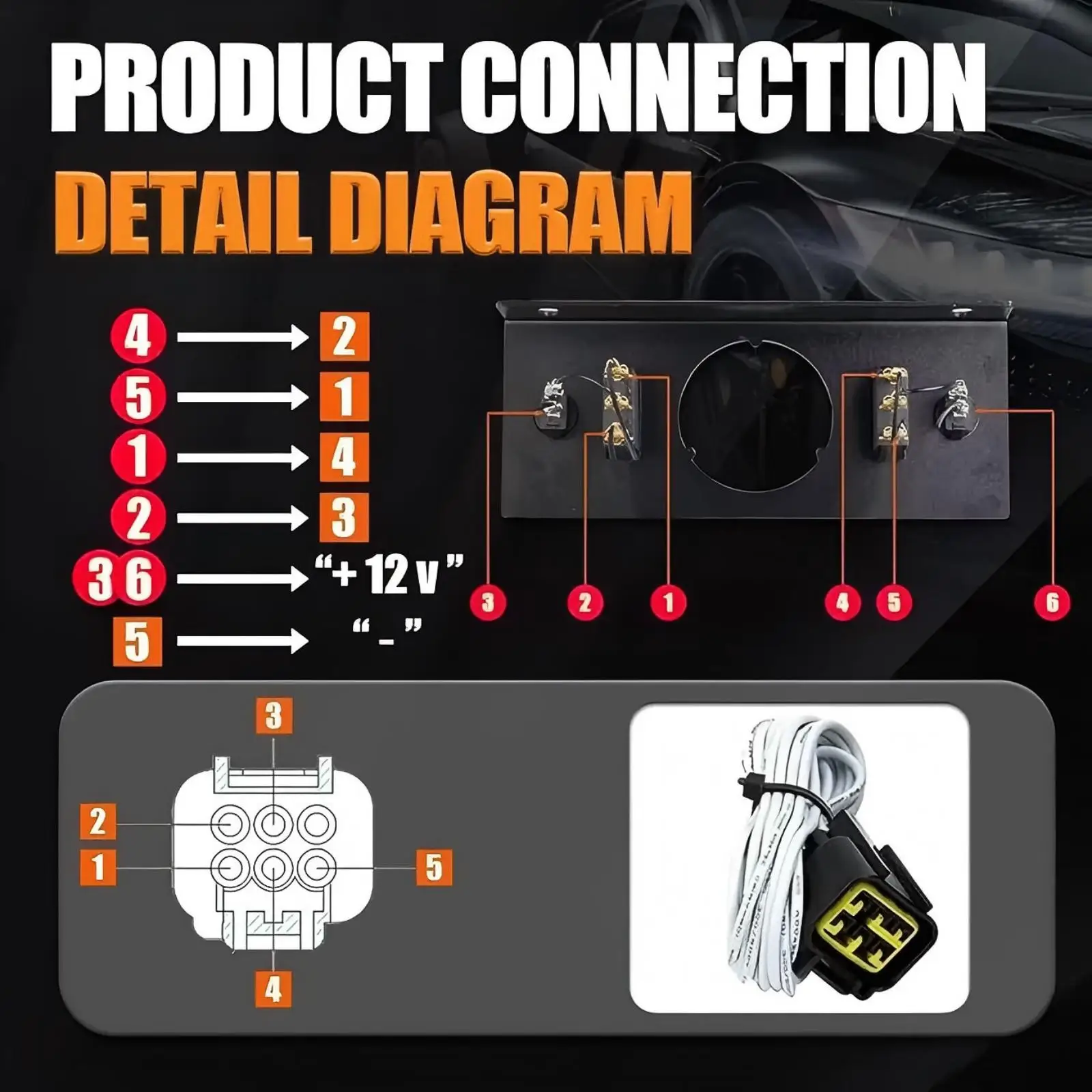 Kit de suspensión neumática 4 válvulas 12V con panel y 3 manómetros - imagen 5