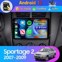 Autoradio Android 2DIN Kia Sportage MK2 con GPS y DSP 2007-2009