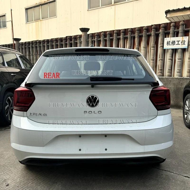 Alerón trasero Volkswagen Polo ABS negro brillante