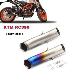 Tubo intermedio escape inox KTM Duke RC 125-390 2017-2021