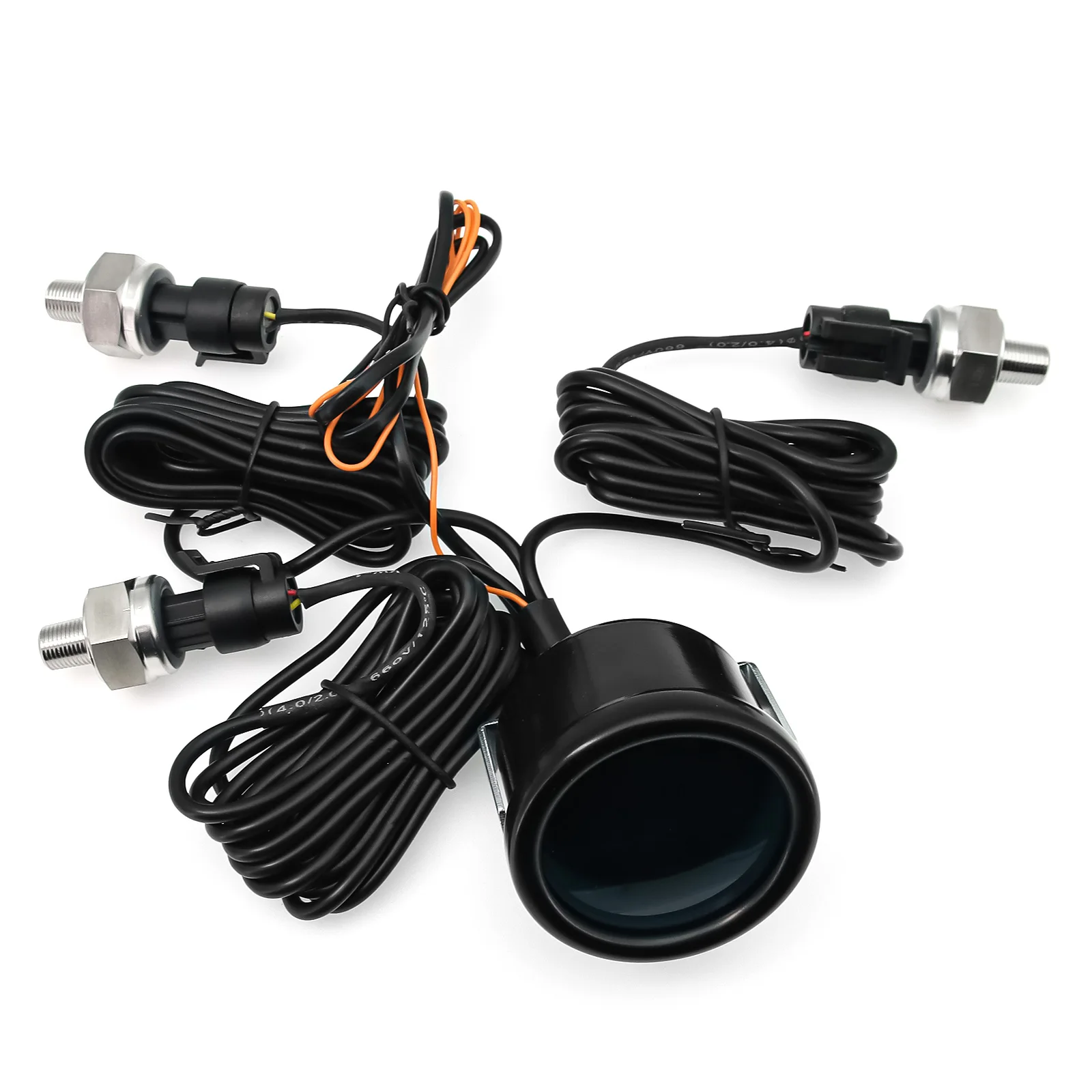 Medidor presión aire digital LED 0-220PSI sensores 1/8NPT coche - imagen 4