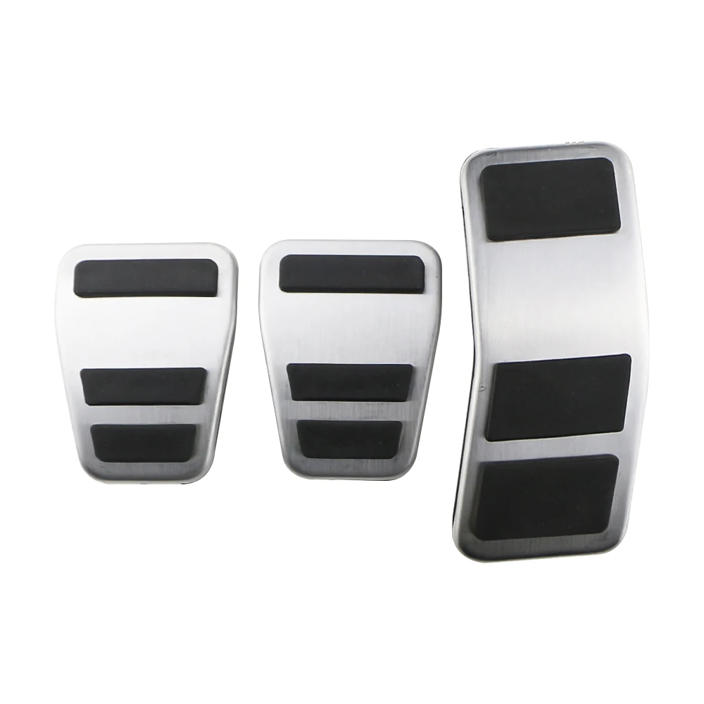 Kit cubiertas pedales acero inoxidable Ford Fiesta Mk7 - imagen 2