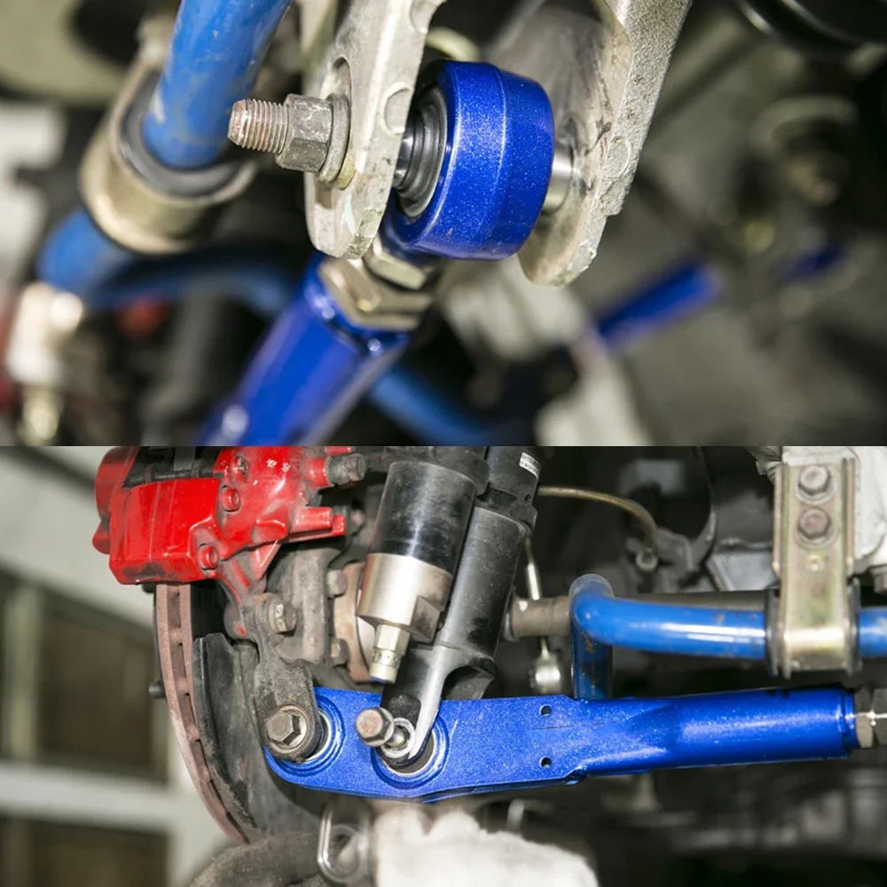 Brazos inferiores traseros de aluminio uniball – Mitsubishi Evo 8/9 - imagen 2