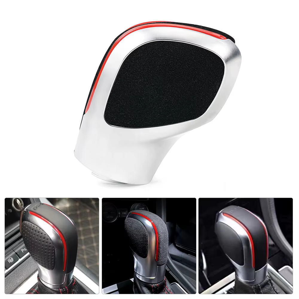 Perilla cambio DSG cuero ante para VW Golf 7 R GTI Passat B7 - imagen 5
