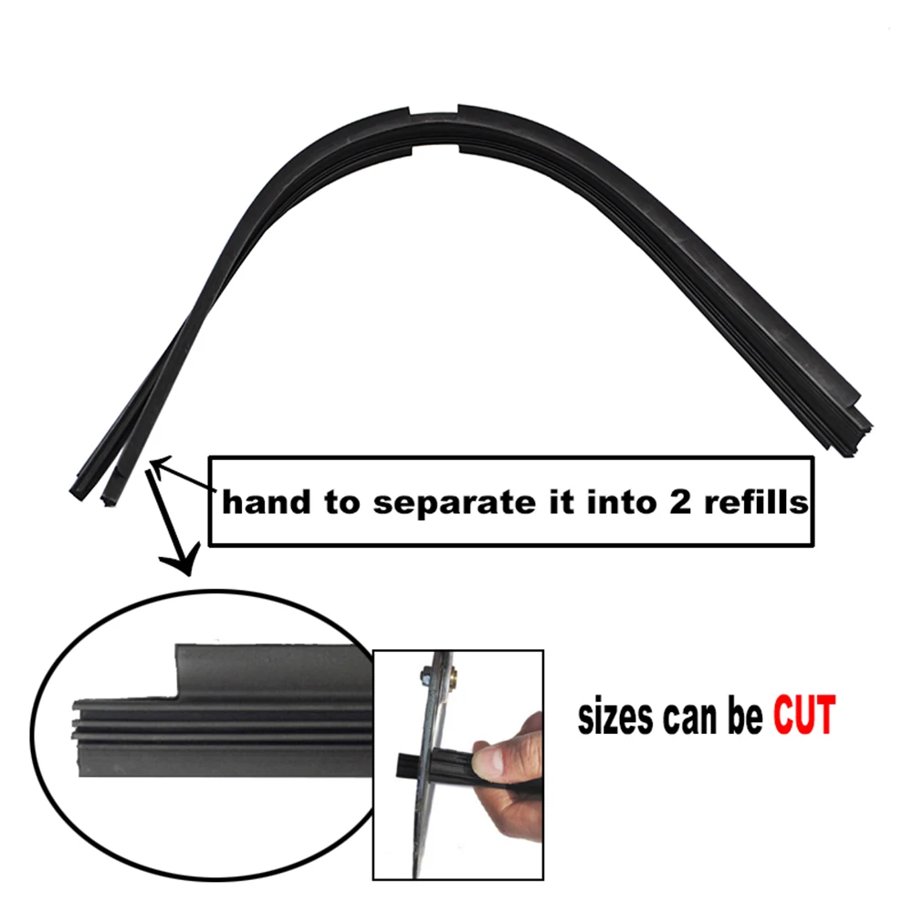 Escobillas limpiaparabrisas Delantero 26" con clip de sujeción – Pack de 2 - imagen 3