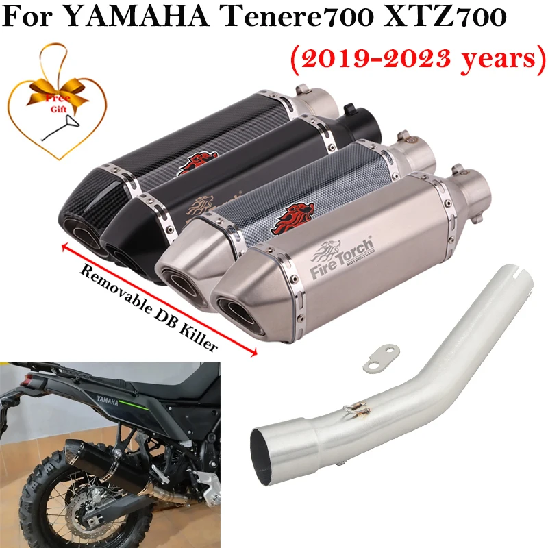 Escape Slip-On con DB Killer para Yamaha Ténéré 700 2019-2023