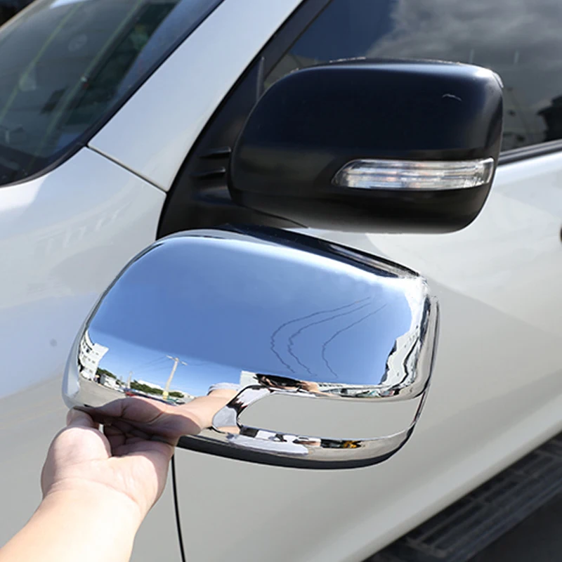 Tapa de retrovisor cromada ABS Toyota Land Cruiser Prado 150 - imagen 3