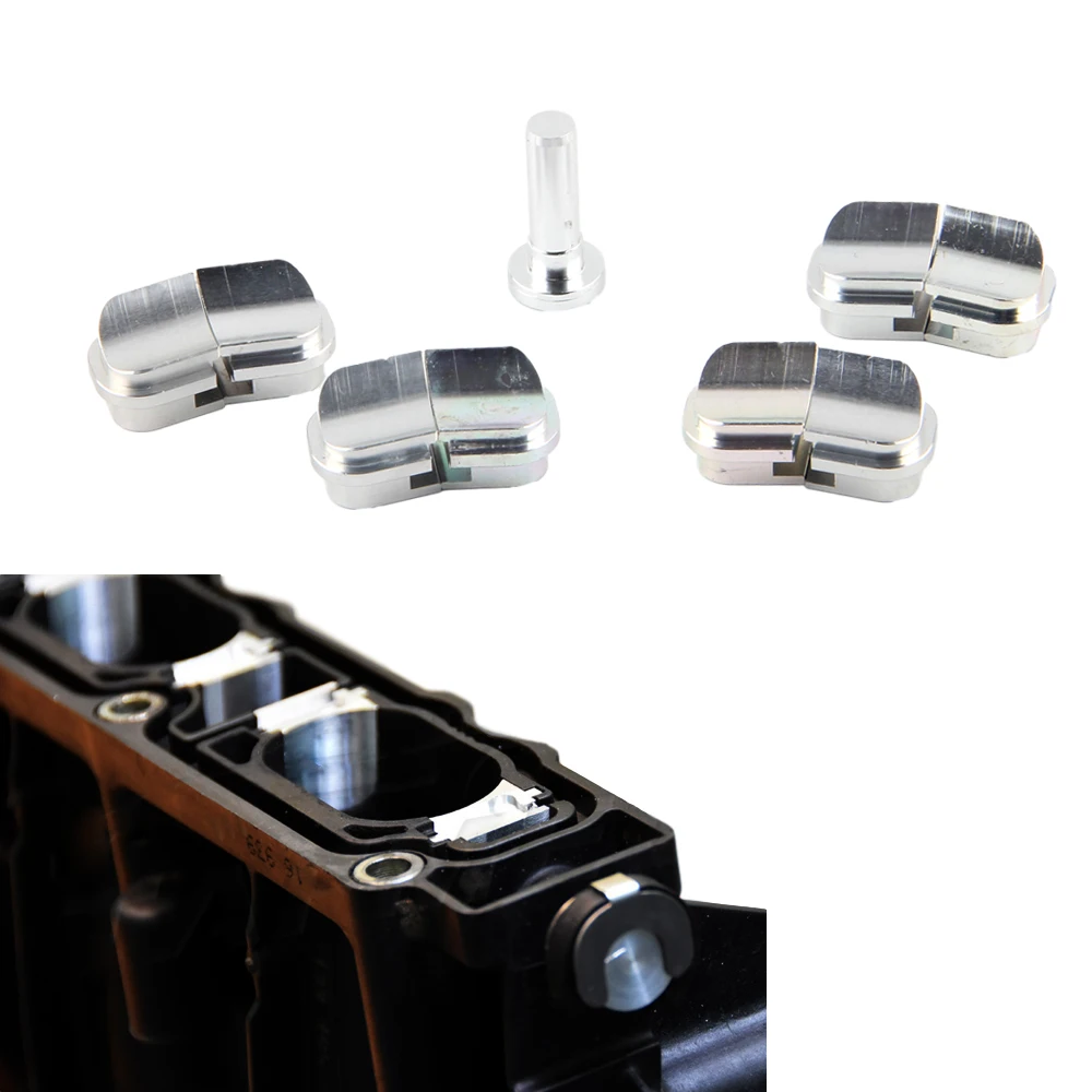 Colector de admisión aletas torbellino para VW Audi 2.0 TFSI EA113 - imagen 3