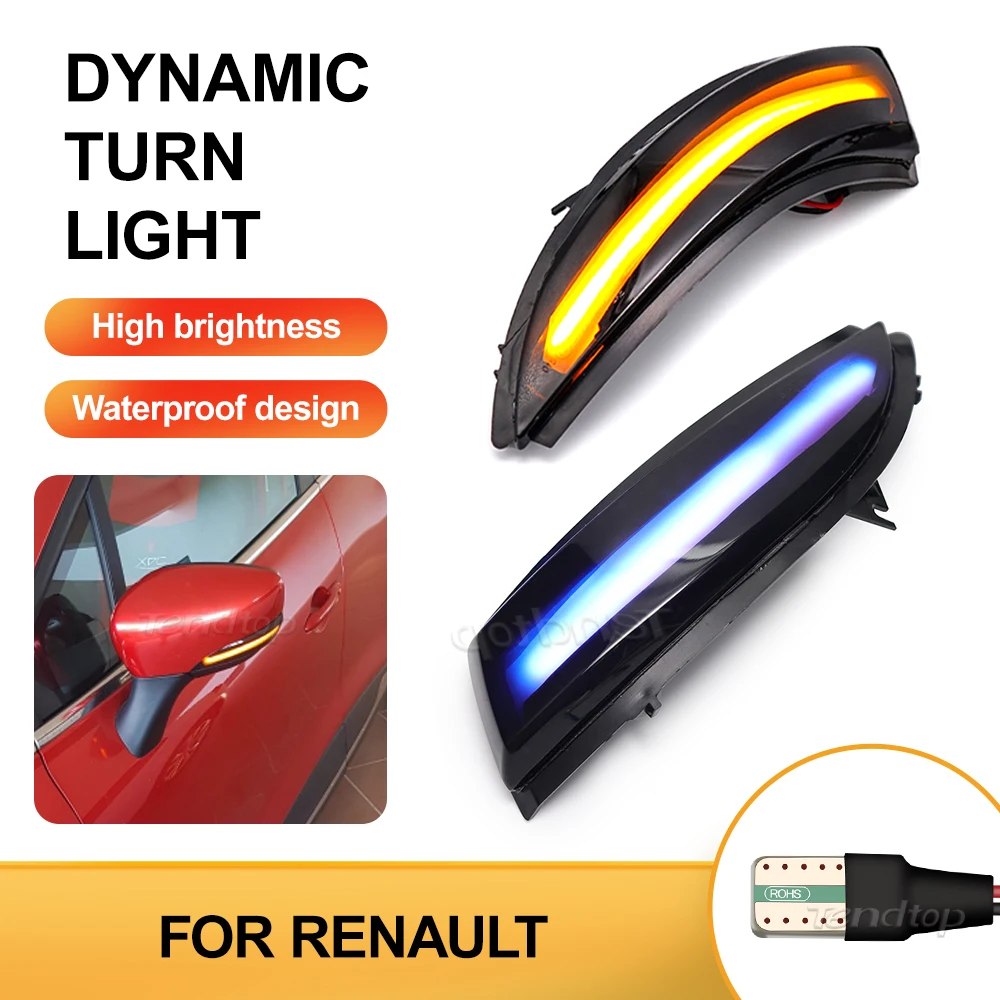 Intermitente LED dinámico lateral Renault Clio IV/Captur