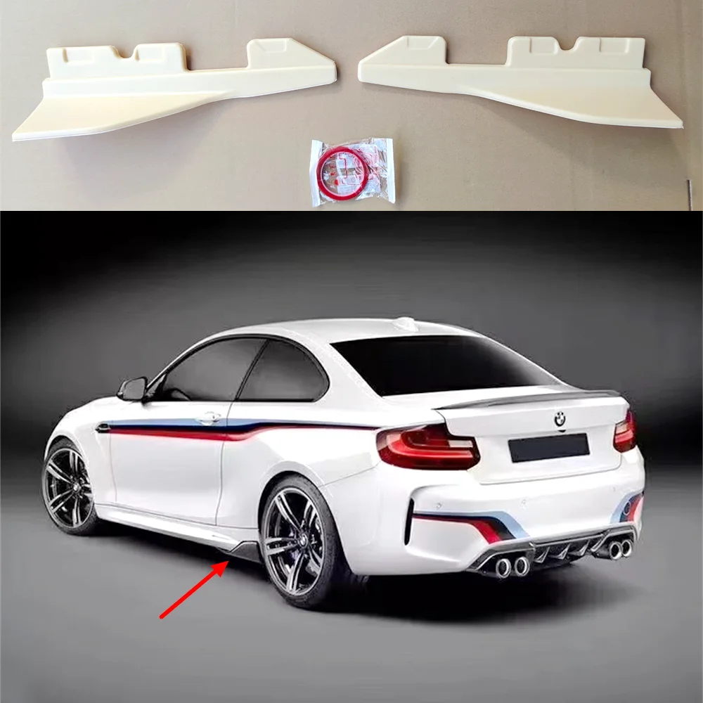 Alerón lateral de fibra de carbono para BMW Serie 2, 3, 4, 5 y M