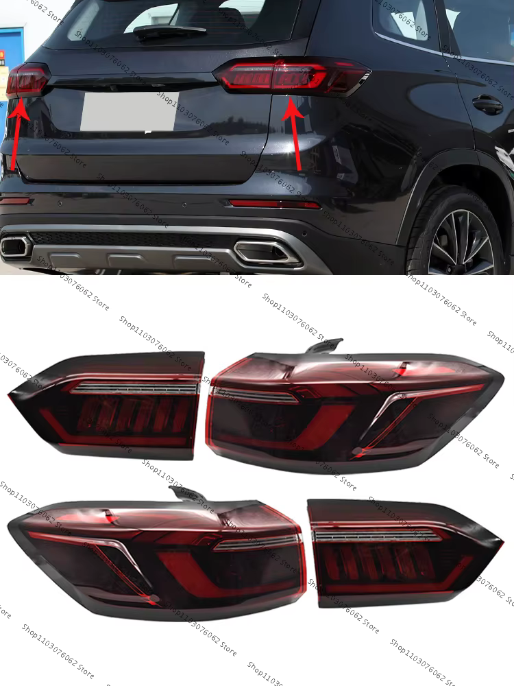 Faros traseros izquierdo y derecho Chery Tiggo 8 Pro Plus 2020-2021