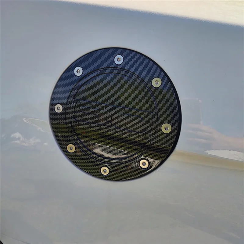 Tapa de combustible de fibra de carbono para Ford Mustang 2015-2020 - imagen 4