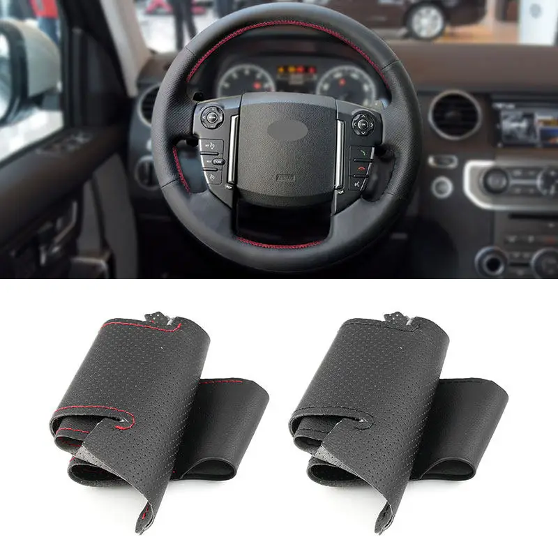 Funda cuero volante Land Rover Freelander 2 Discovery 4 Range Sport - imagen 2