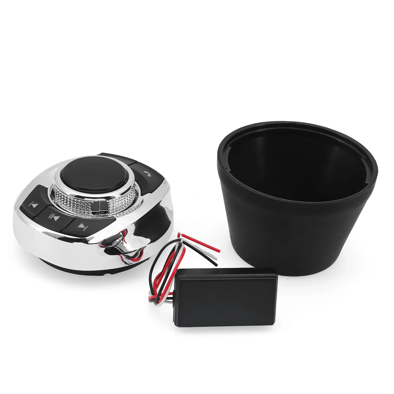 Volante de coche inalámbrico con forma de copa Universa con luz LED, botones de Control de 8 teclas para reproductor de navegador Multimedia Android - imagen 5