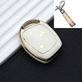 white with keychain