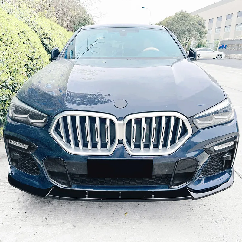 Kit labio divisor y difusor delantero ABS para BMW X6 G06 (2019-2022) M Sport - imagen 3