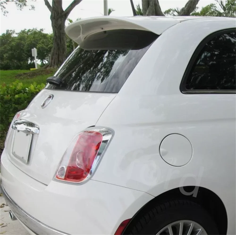 Alerón trasero de techo estilo Abarth para Fiat 500 (2012-2017) - imagen 3