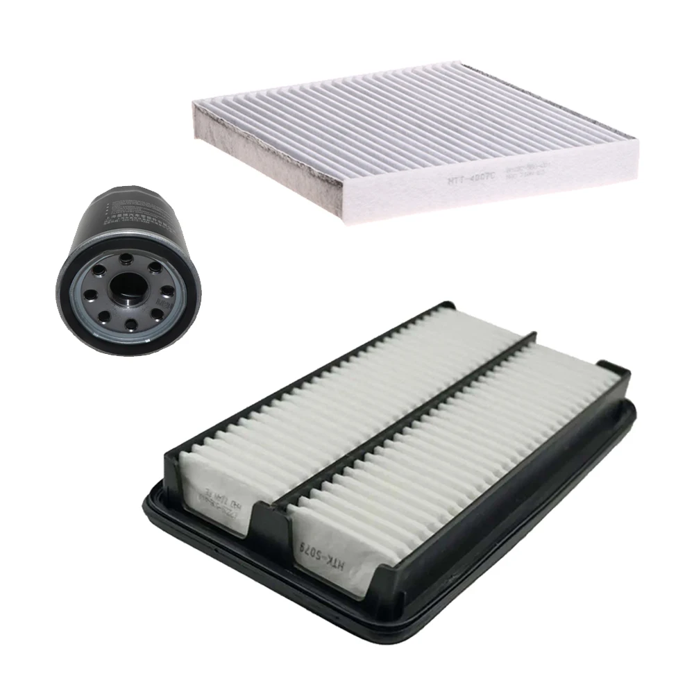 Juego de 3 filtros: cabina, aire y aceite para Honda Pilot 3.5L 15-22