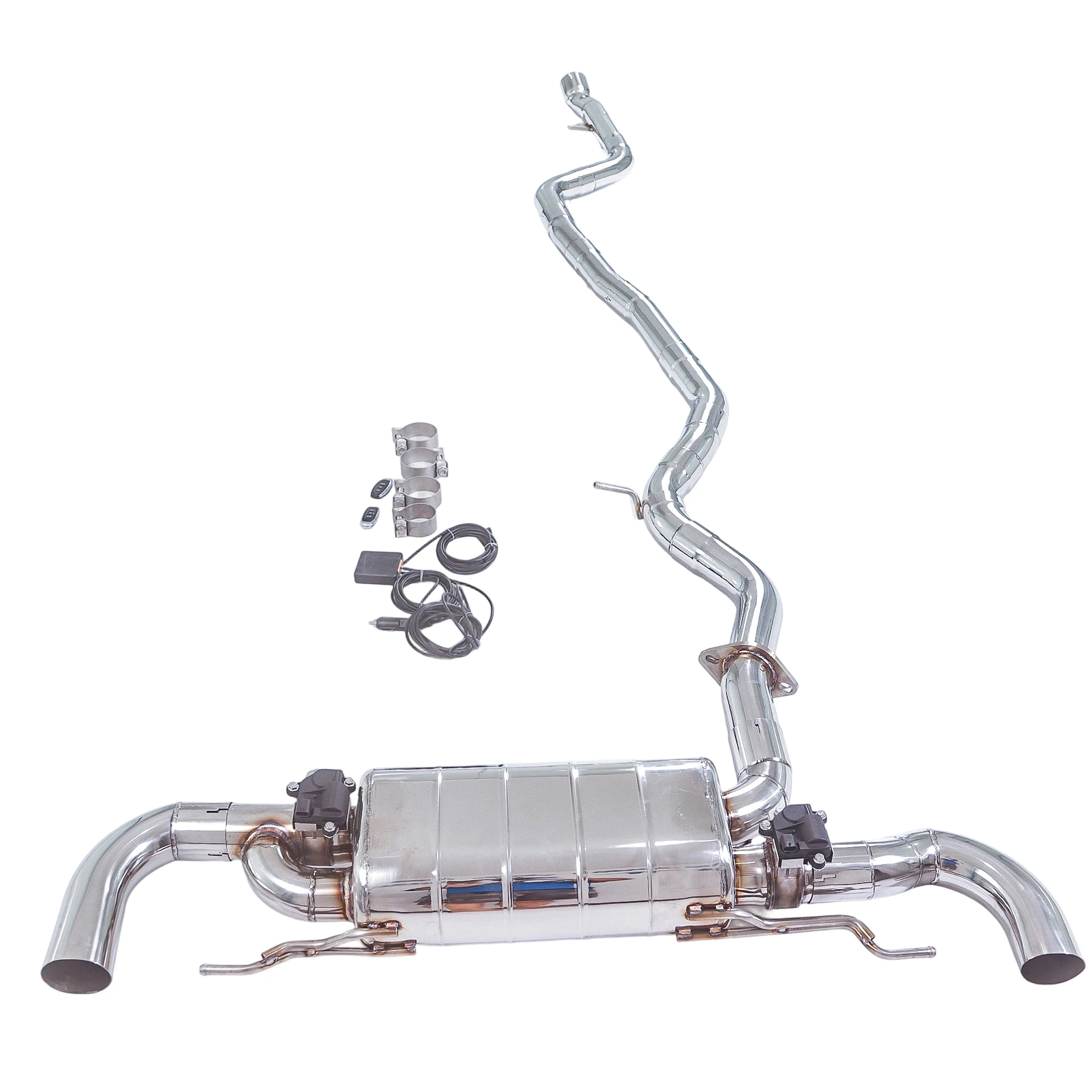 Silenciador escape cat-back BMW 330e B48 2.0T – Sistema completo