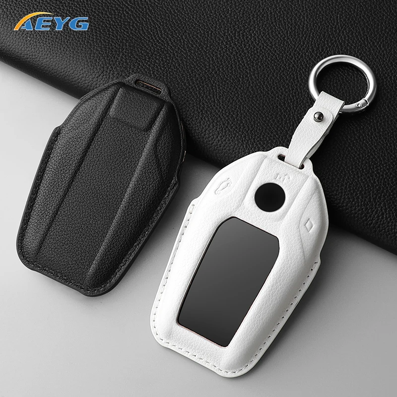 Funda de cuero para llave BMW Serie 5, 7, X3, X5 y X7 - imagen 3