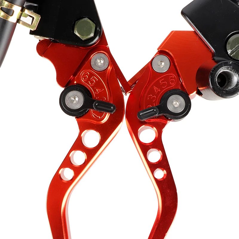 Manetas CNC ajustables de freno y embrague para moto, 22 mm - imagen 4