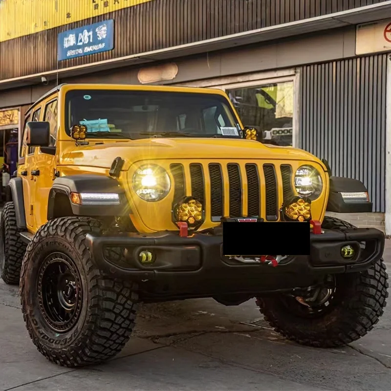 Parachoques Jeep Wrangler JL 2018-2023 – Kit completo delantero y trasero - imagen 5